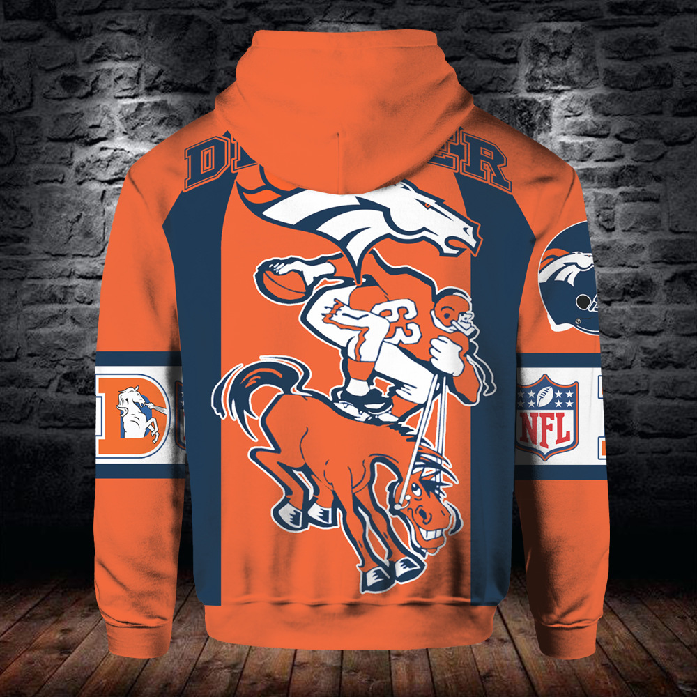 DENVER BRONCOS 3D HOODIE DDBB006