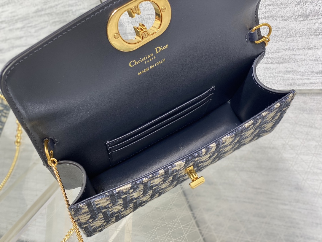 Dior Caro Miss Montaigne Chain Bag