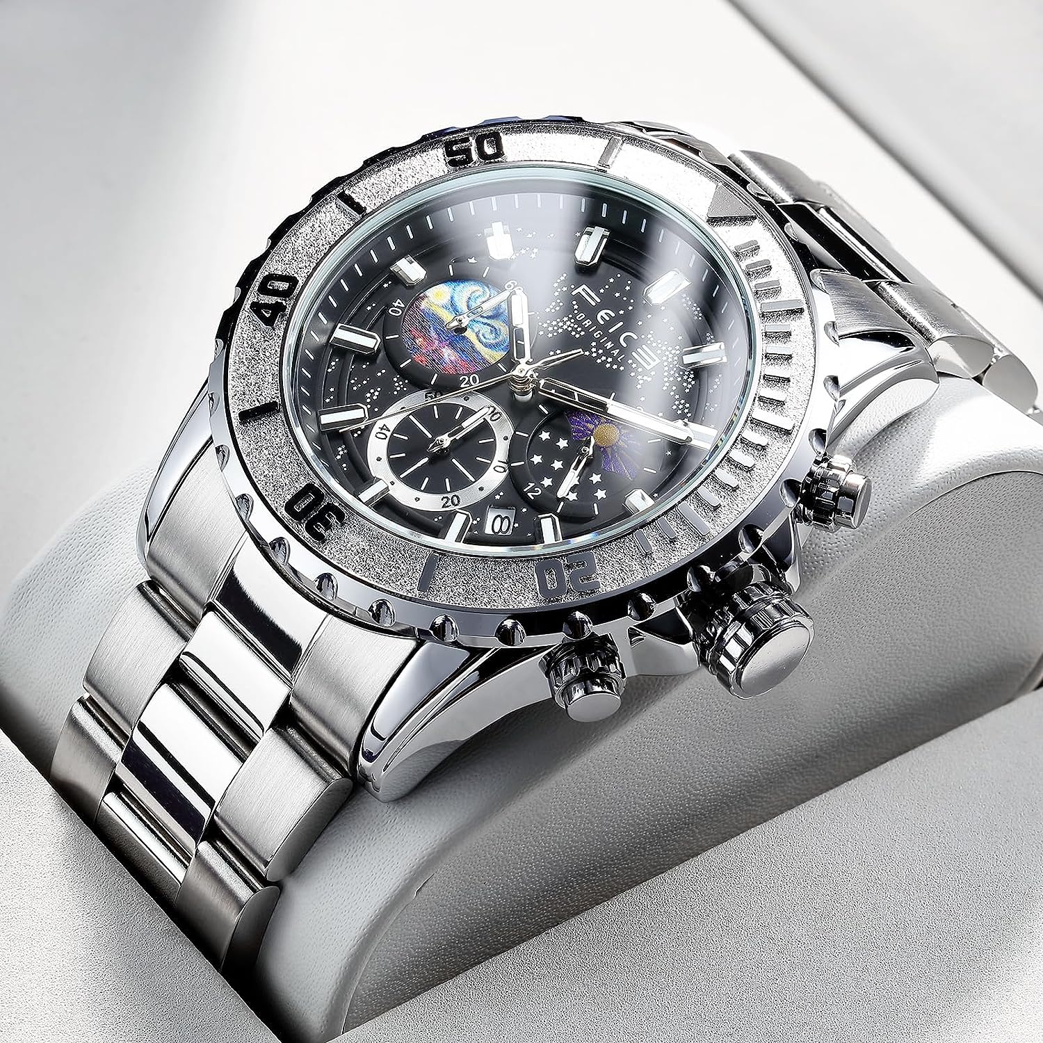 FK131 FEICE Watch Stunning Starry Sky Design