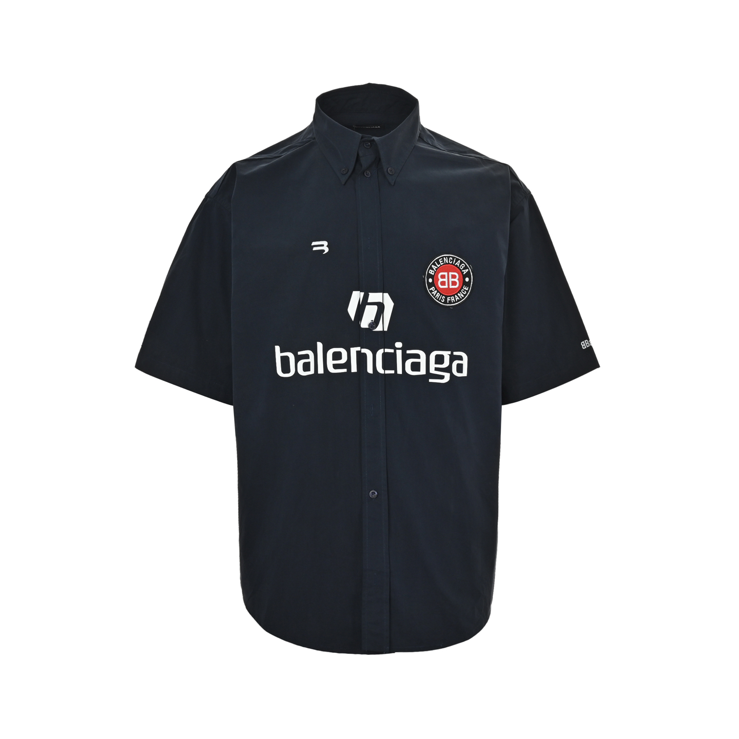 Balenciaga 25ss Manchester United Football No. 7 Short Sleeve Shirt
