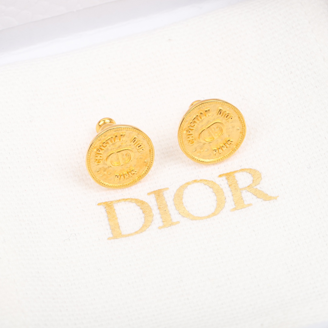 Dior Coin Earrings