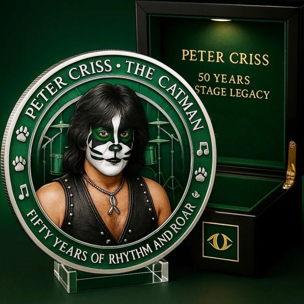 KISS 50th Anniversary Commemorative Coins
