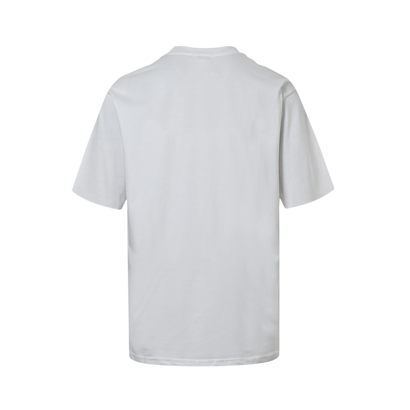 Loewe 24ss half-hand-painted graffiti embroidered logo short sleeve