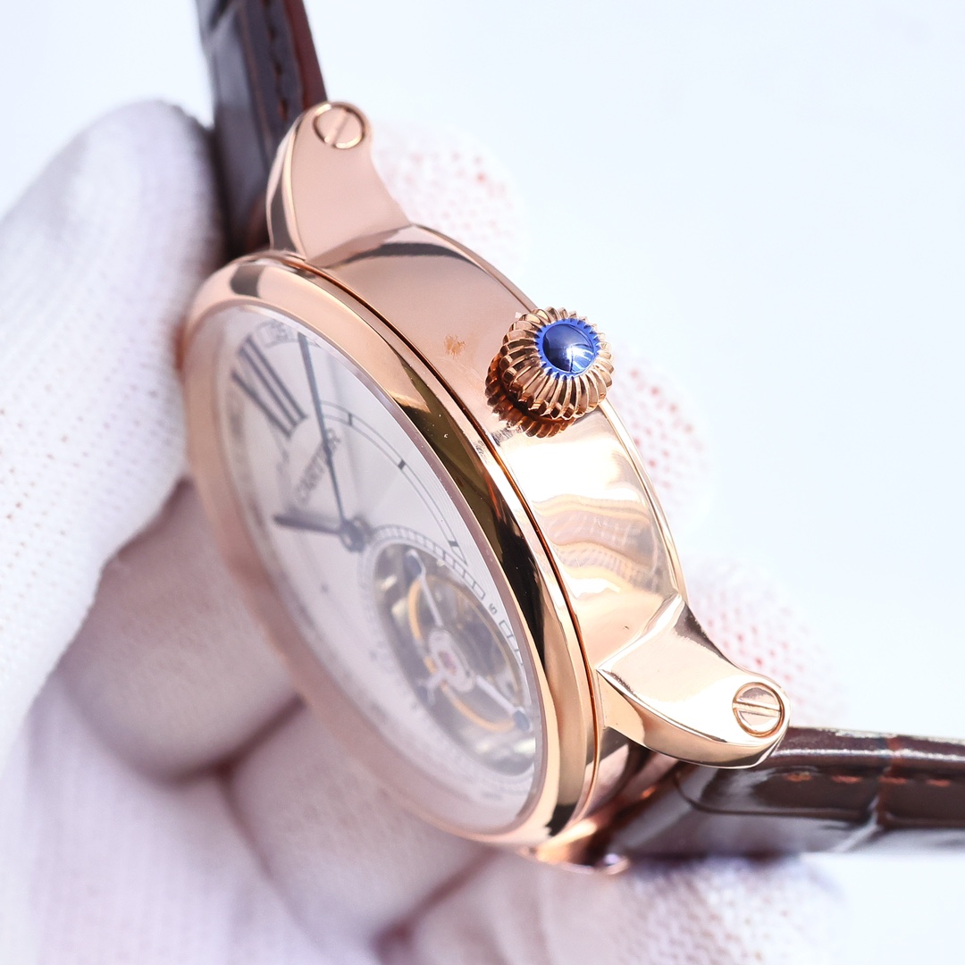Cartier True Flywheel KF1 Rotonde de Cartier Tourbillon Cadran Love Tourbillon Watch