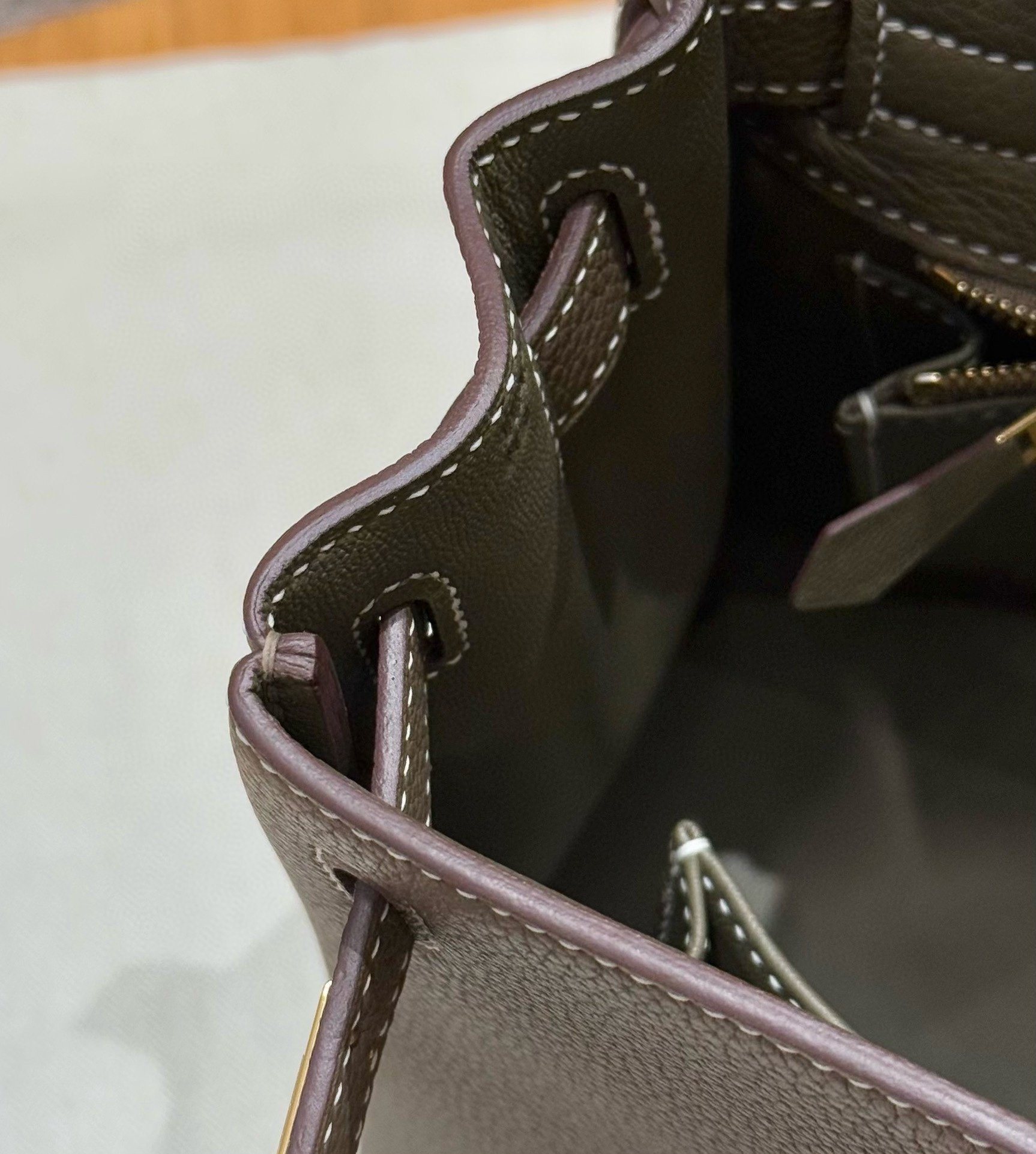 Hermès Kelly 18Etoupe Handbag (Handmade to Order)