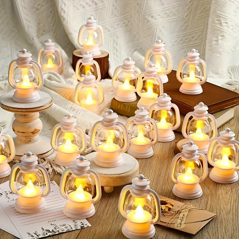 🕯️🕯️2024 Christmas Carnival Night Sale - Mini Vintage LED Candle Lights
