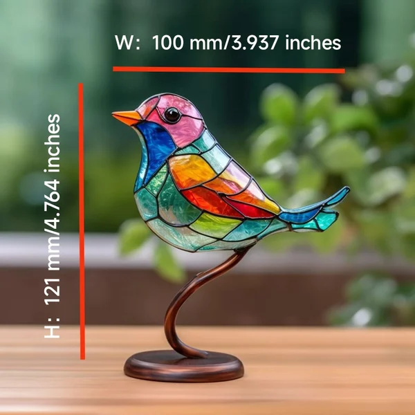 (🔥Last Day Promotion-SAVE 50% OFF) 🌈bird on Branch Series Alloy Desktop Decorations -BUY 2 GET 10% OFF & FREE SHIPPING