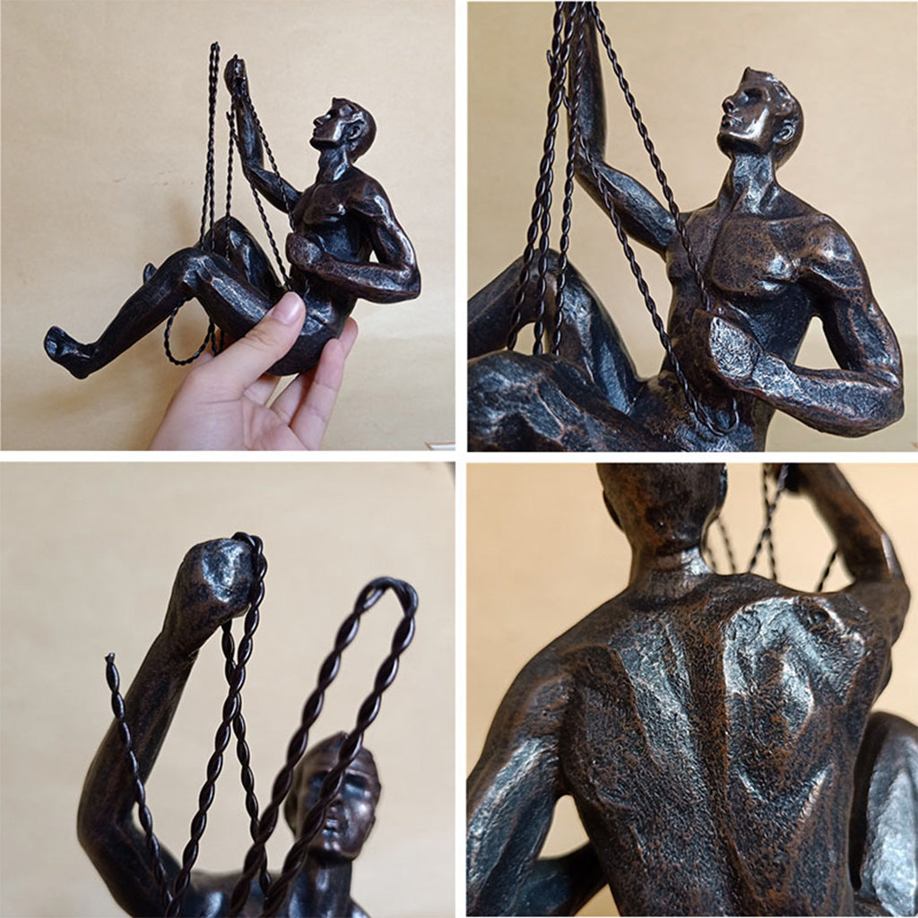 🪂Climbing Man Wall Sculpture🏃‍♀️🏃‍♀️