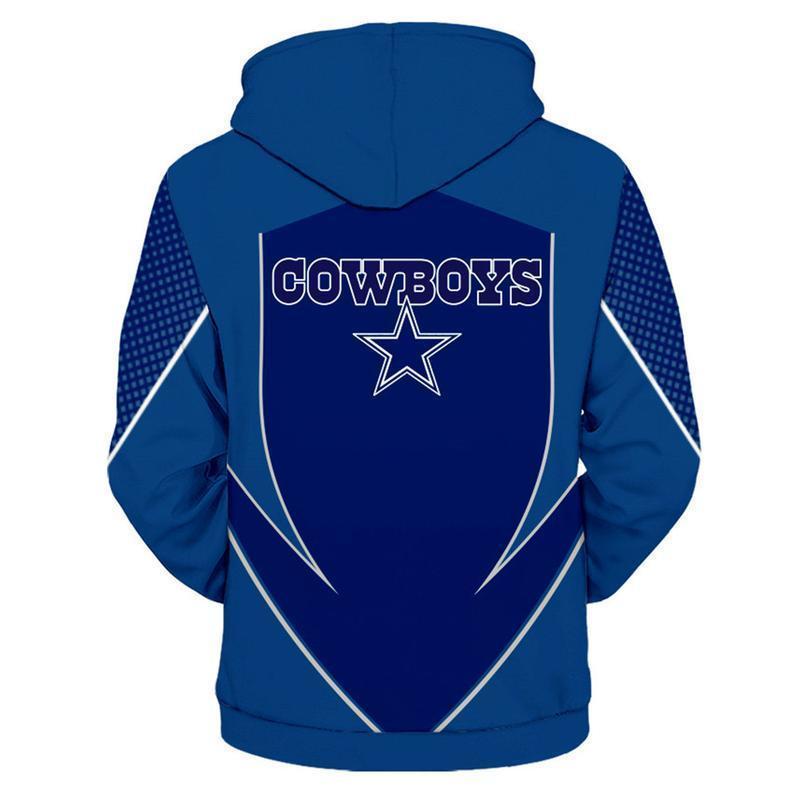 COWBOYS 3D HOODIE LUCKYDB