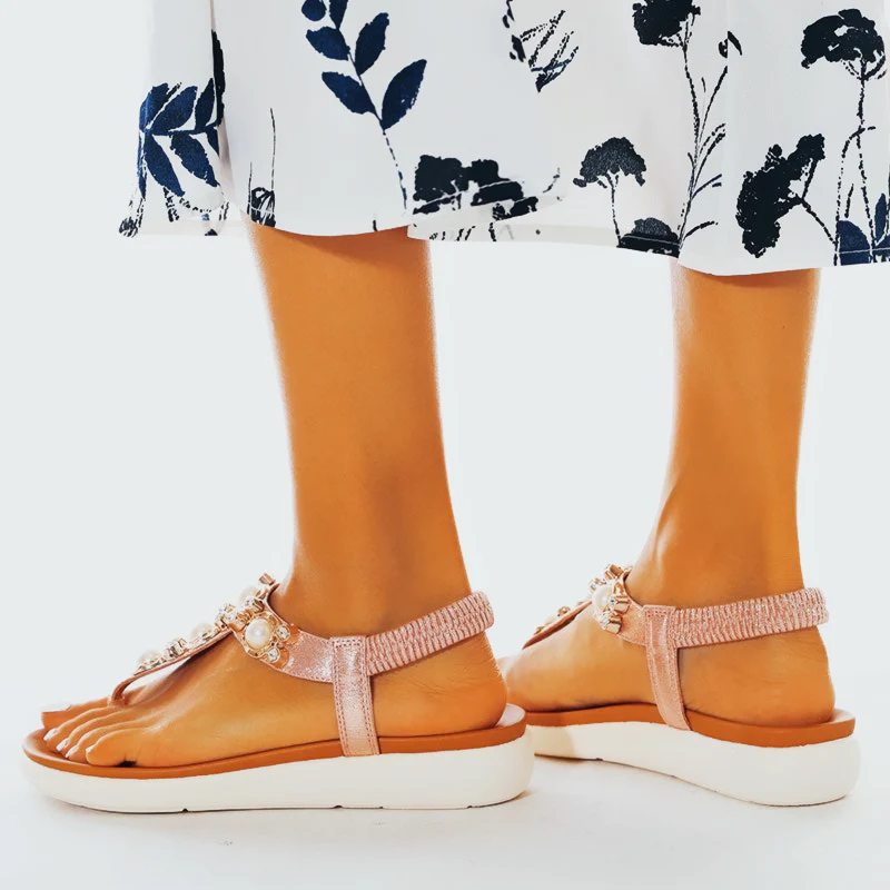 Comfortable Pearl On Cloud Sandals