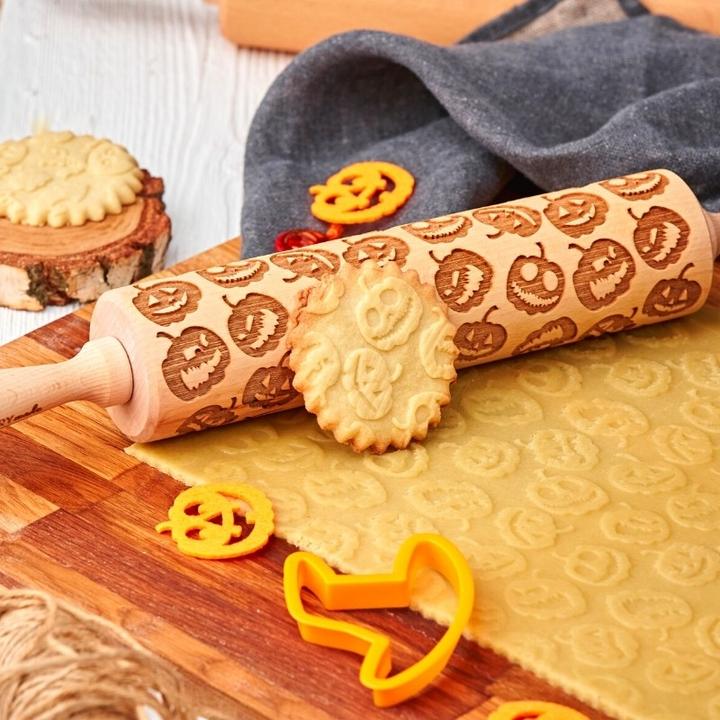 (🎃Early Halloween Hot Sale)PUMPKIN ROLLING PIN