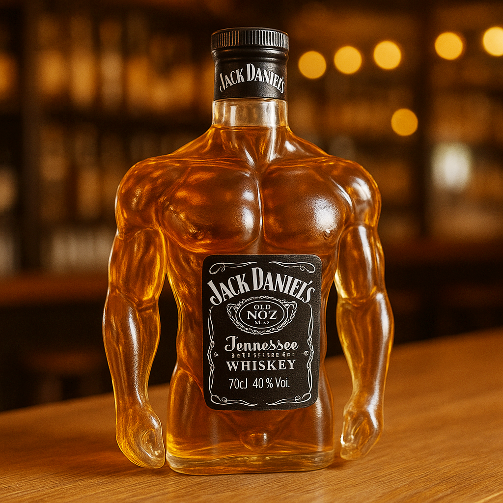 Gentleman Whiskey Bottle
