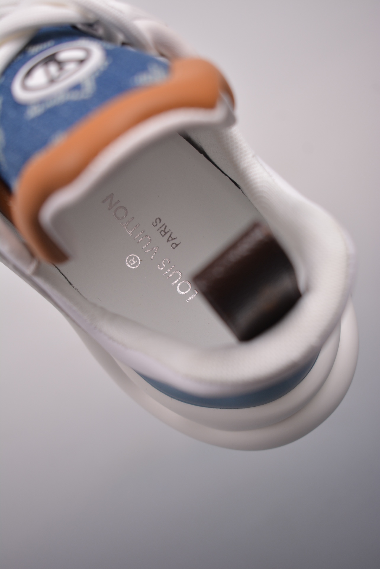 Louis Vuitton Archlight Sneakers Denim Blue and White Jacquard