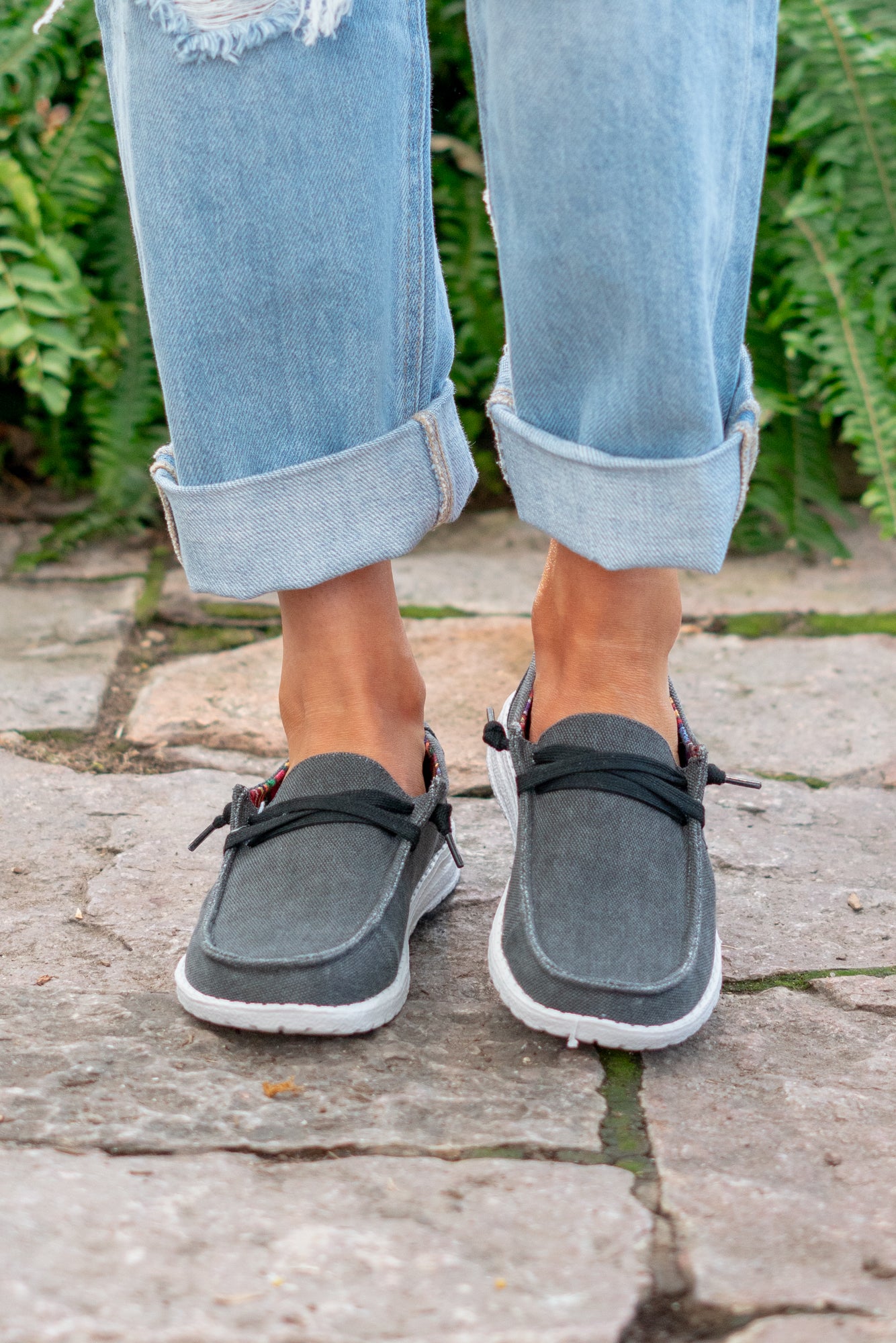 Holly Boat Shoes - Black