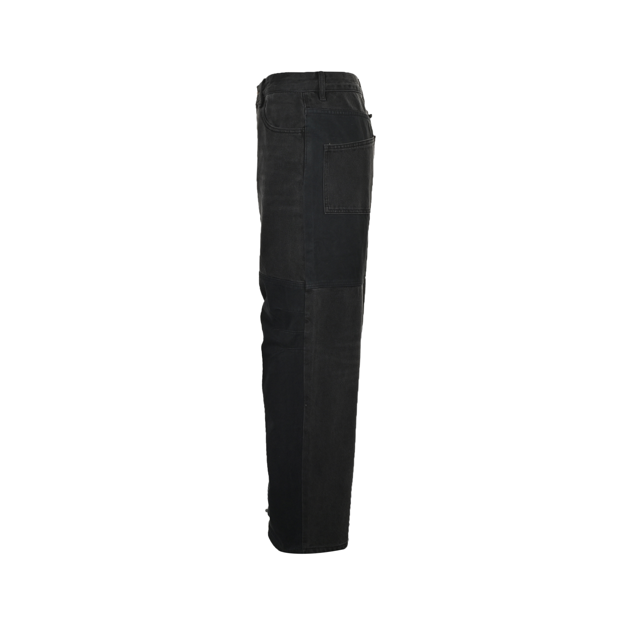 Louis Vuitton 24Fw gradient panel denim trousers