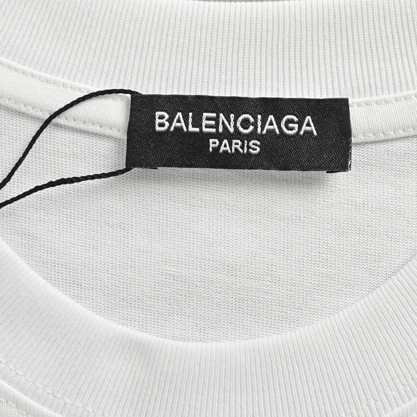 Balenciaga 25ss 3D letter print short sleeve
