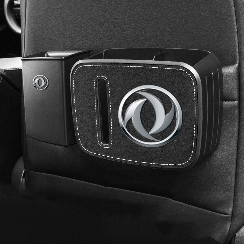 Car Multi-Compartment Garbage Storage Box