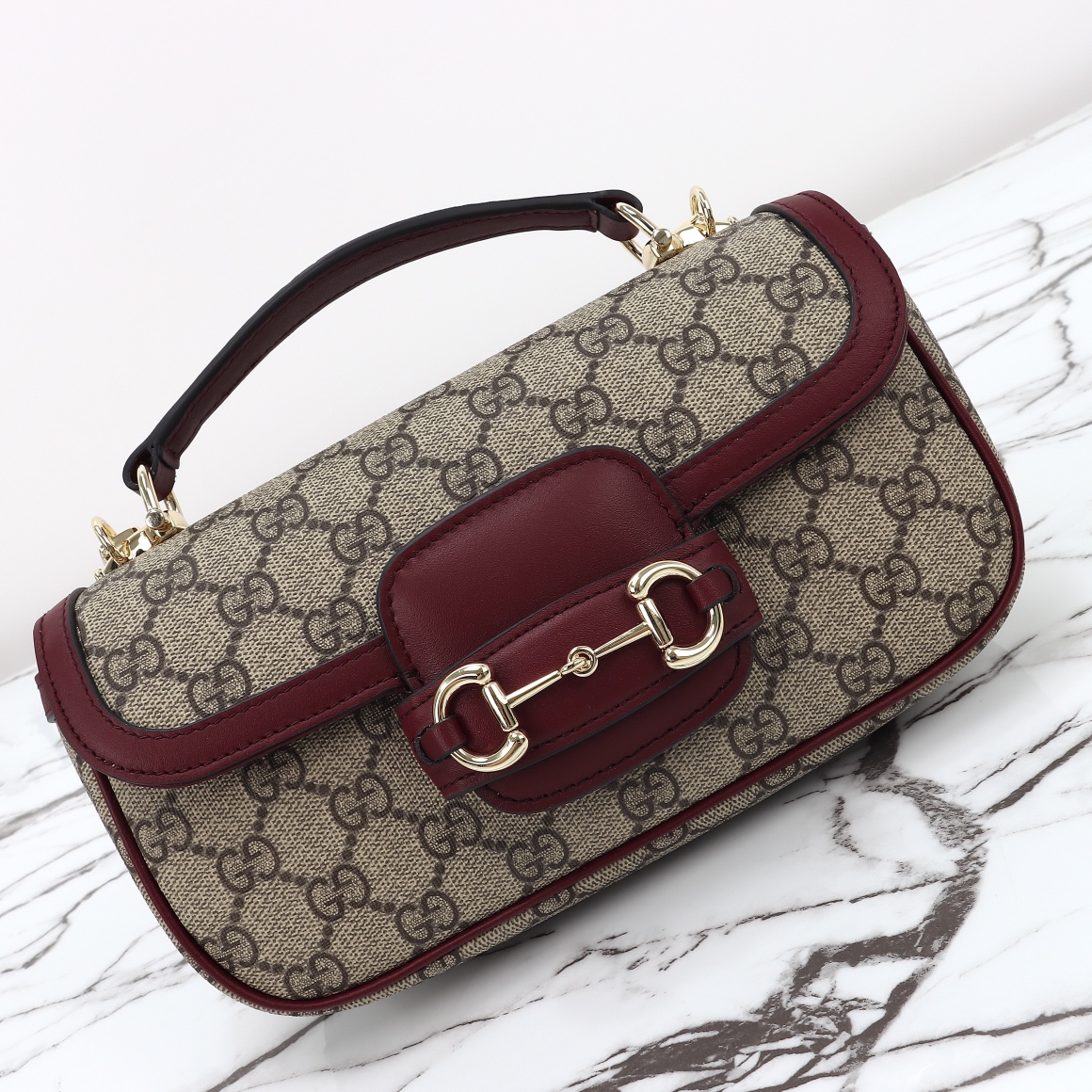 Gucci Horsebit 1955 soft small tote 815206 FAD6M 8759