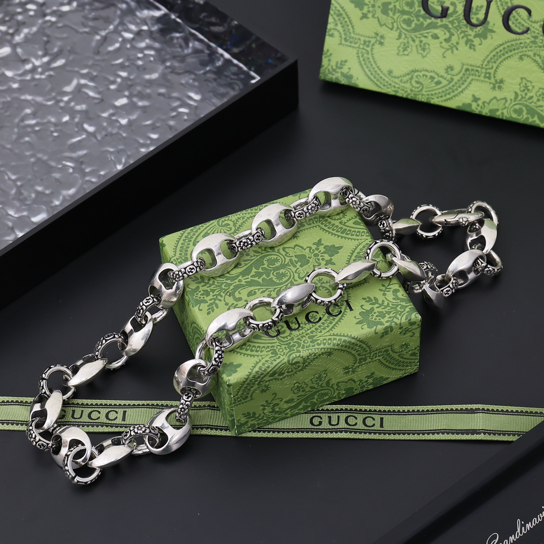 Gucci Round Chain Vintage Bracelet