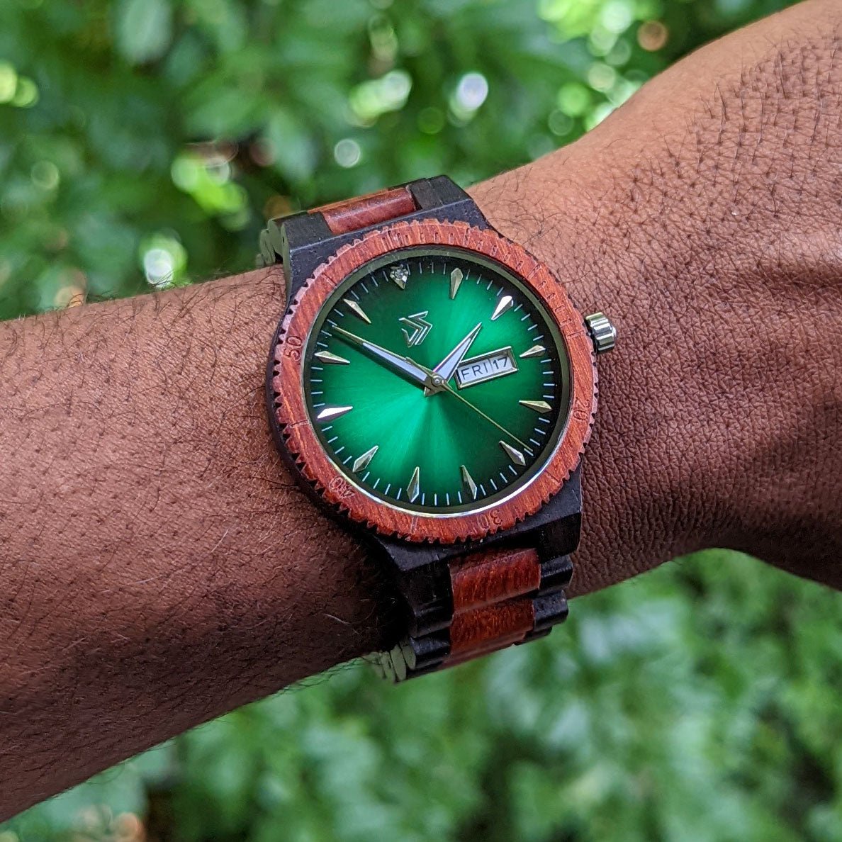 Wooden Watch Red | Justo