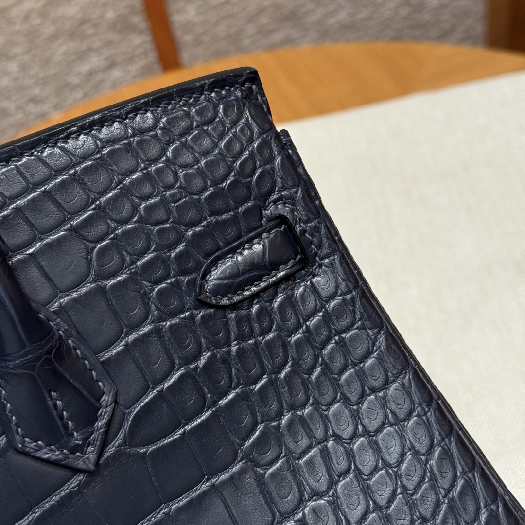 Hermes Birkin 73 Blue Saphir Handbag (Handmade to Order)