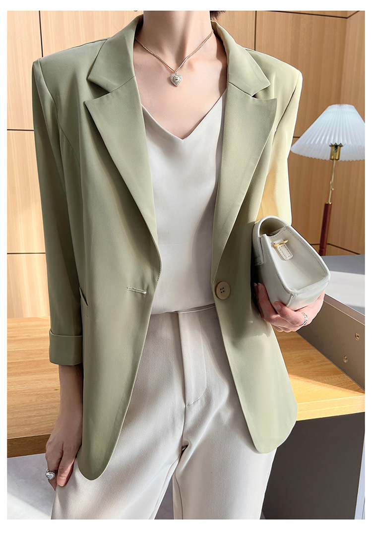 Small suit jacket for ladies Temperament self-cultivation age