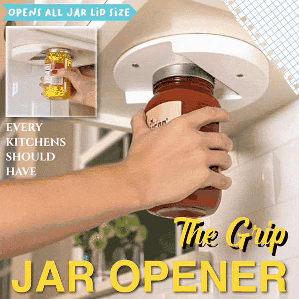 🔥45% OFF ONLY TODAY-Jar Opener Multi-function Cap Opener Under Cabinet-BUY 2 GET 2 FREE