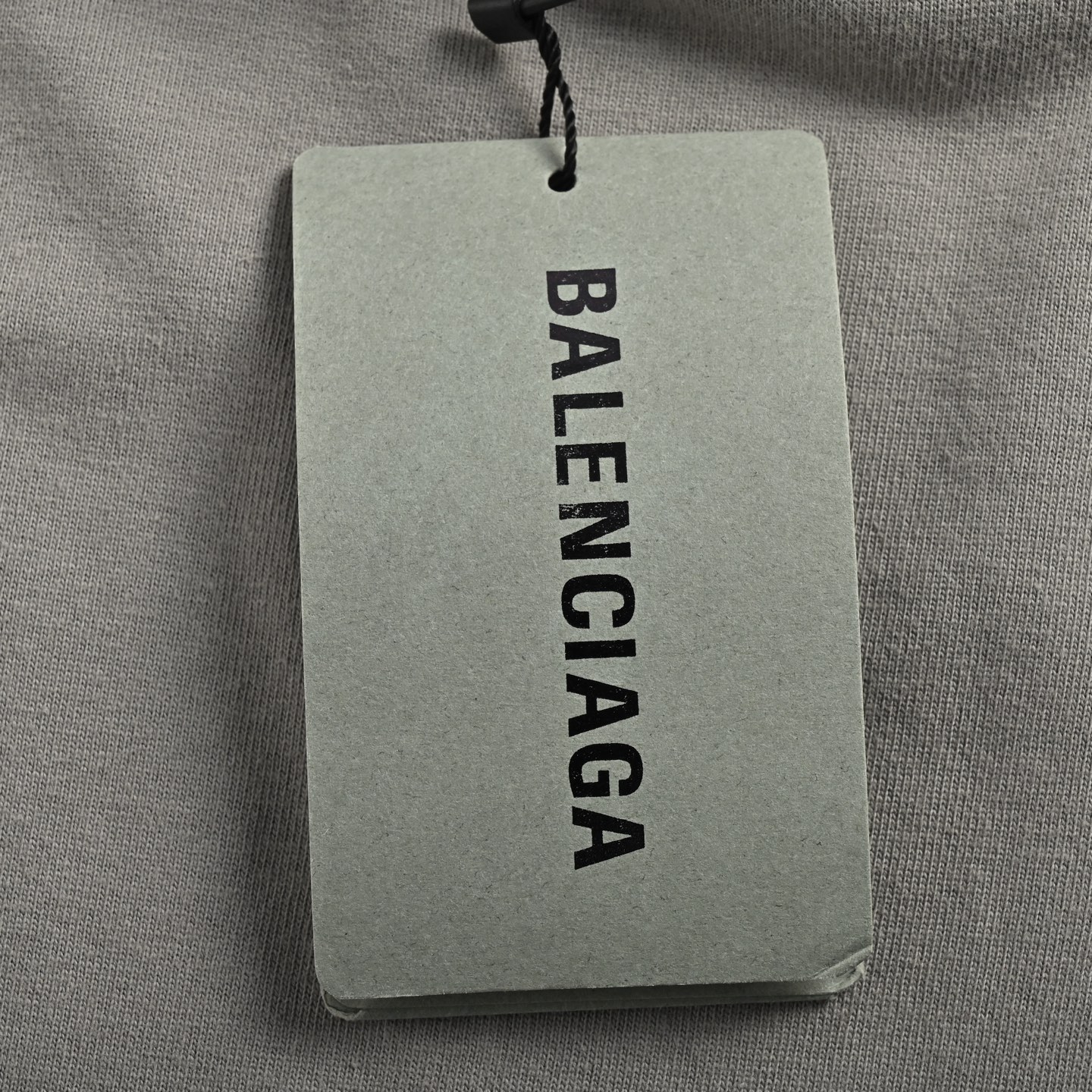 Balenciaga multi-stamp printed large-size short sleeves