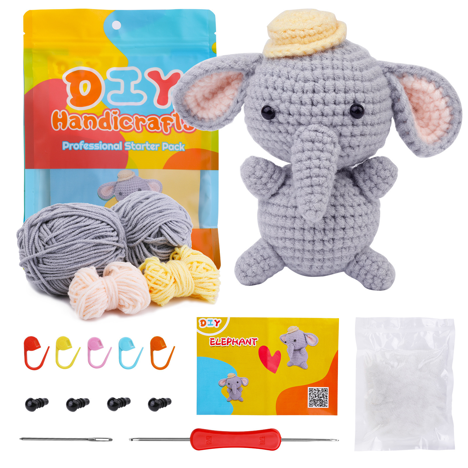 🎄Christmas Special Sale-[SAVE 50% OFF]--2023 New Beginner Crochet Kit--BUY 2 GET FREE SHIPPING NOW!!!