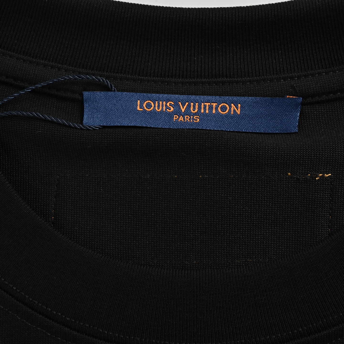 Louis Vuitton Thick Rubber Lettering Printed Short Sleeves