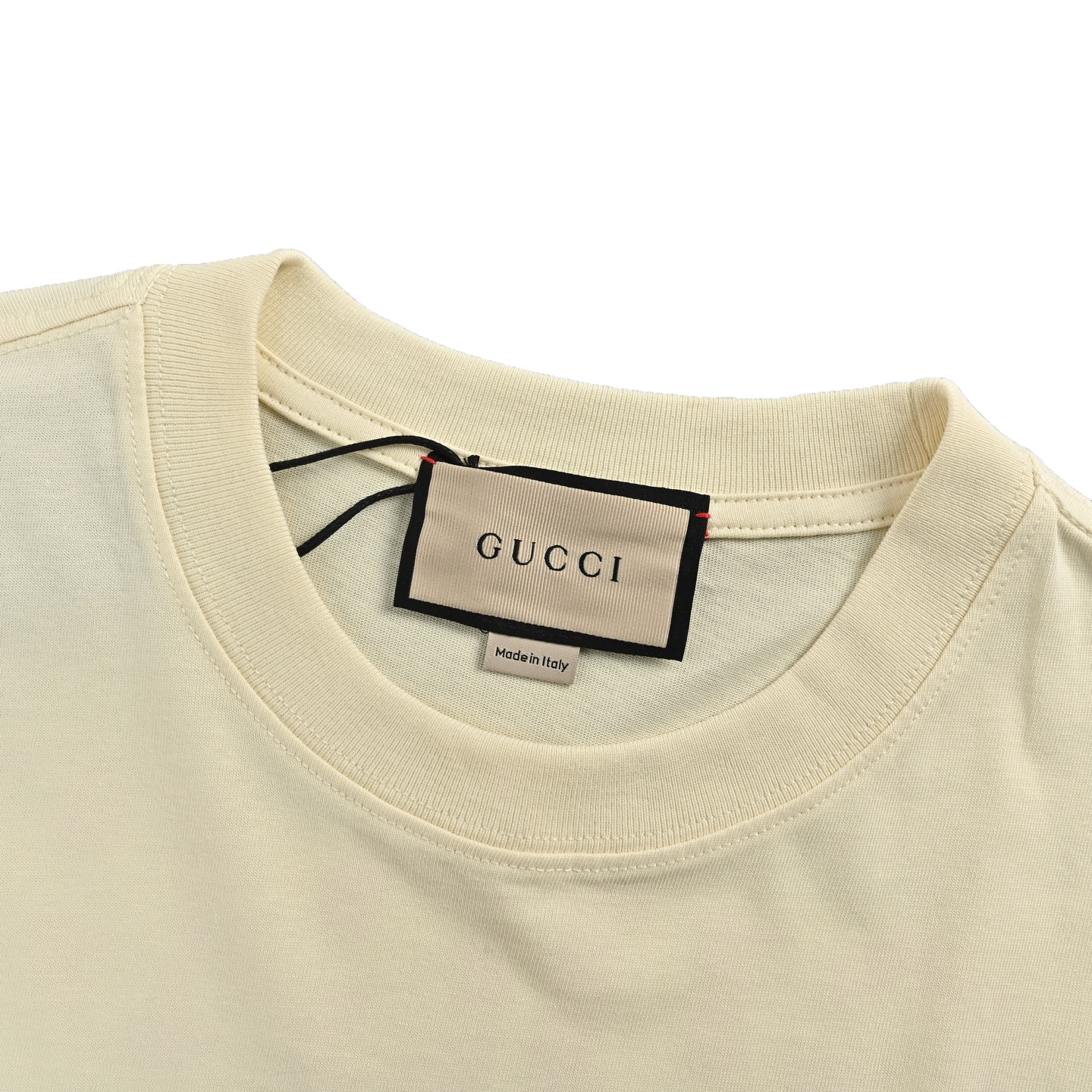 Gucci 25ss mottled letter print short sleeve