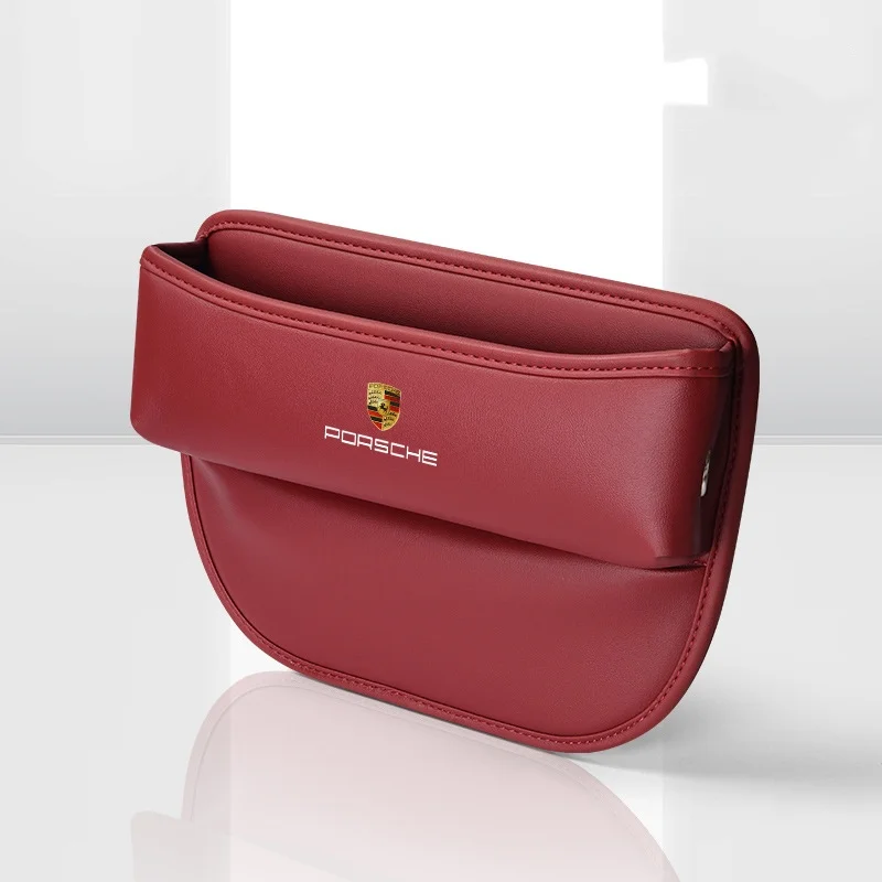 🔥Hot Sale🔥 Exclusive Logo Leather Car Seat Storage Box