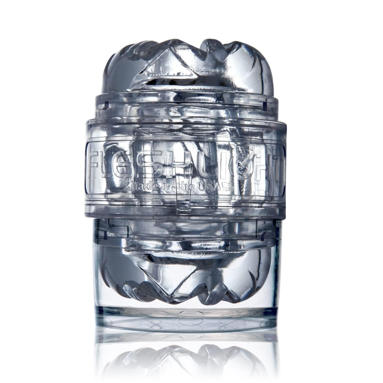 Clear Quickshot Stroker – Crystal View Sex Toy for Couples or Solo Pleasure