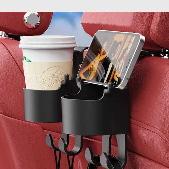 Car Accessories Rear Back Multifunctional Rear Small Hook Water Cup Holder