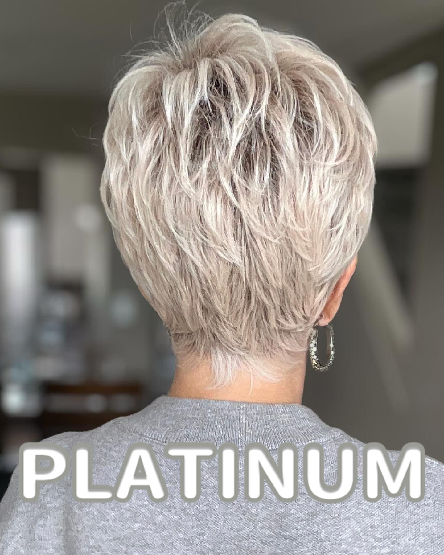 FROSTED ELEGANCE PIXIE BY ELLE