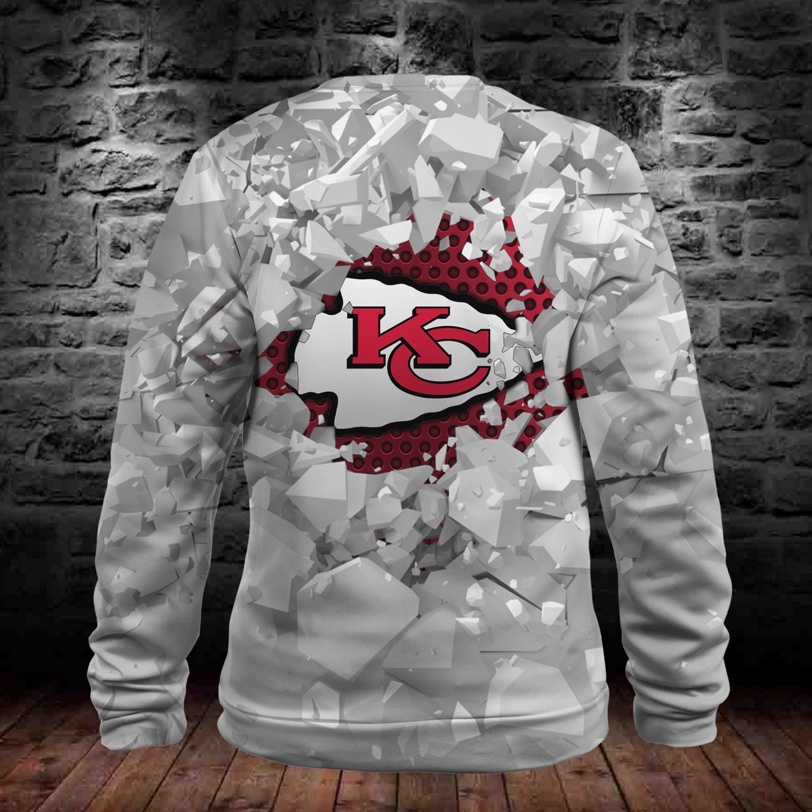 CHIEFS HOODIE 3D ICE1