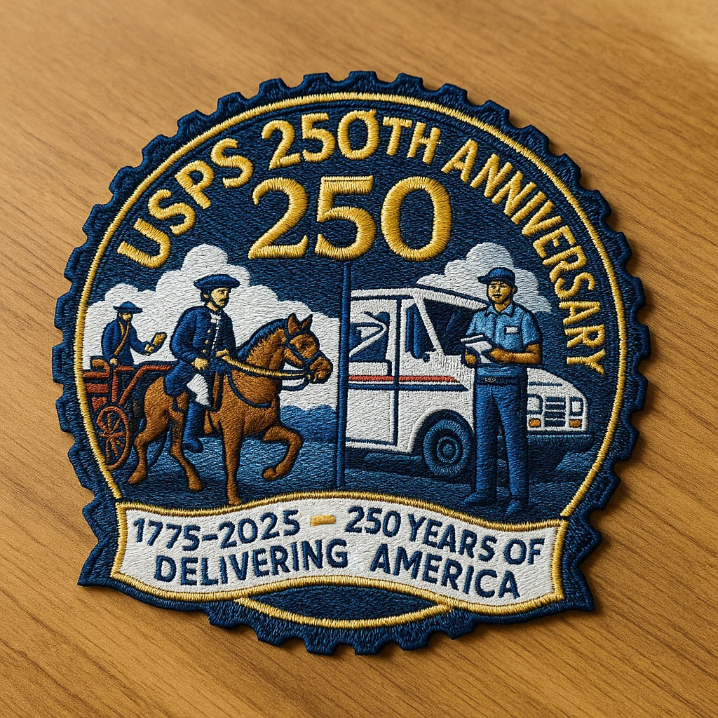 USPS 250th Anniversary Patch Collection