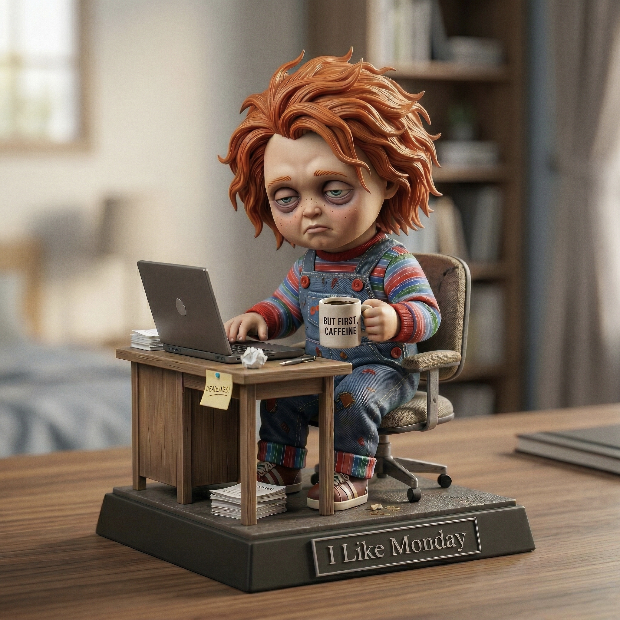 Chucky But First, Caffeine – Monday Killer Figure! ☕🔪