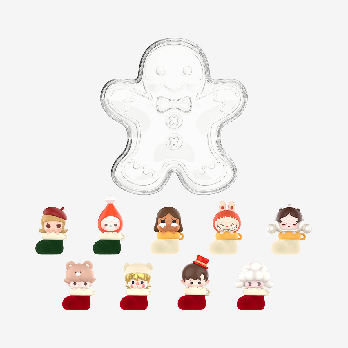 POP MART POP BEAN Christmas Sock Series Box Set