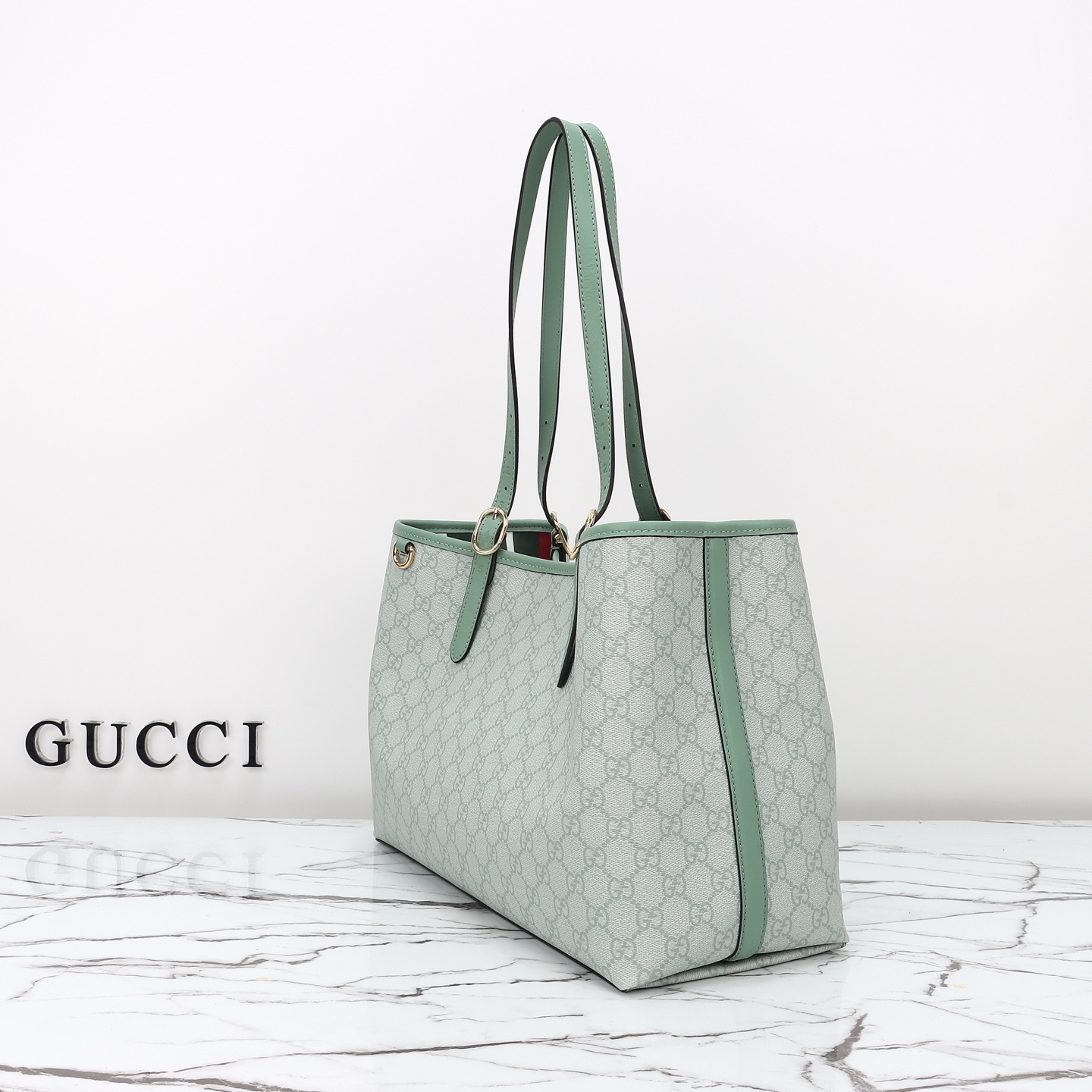 Gucci GG Emblem large tote bag ‎815213 FAD6L 8458