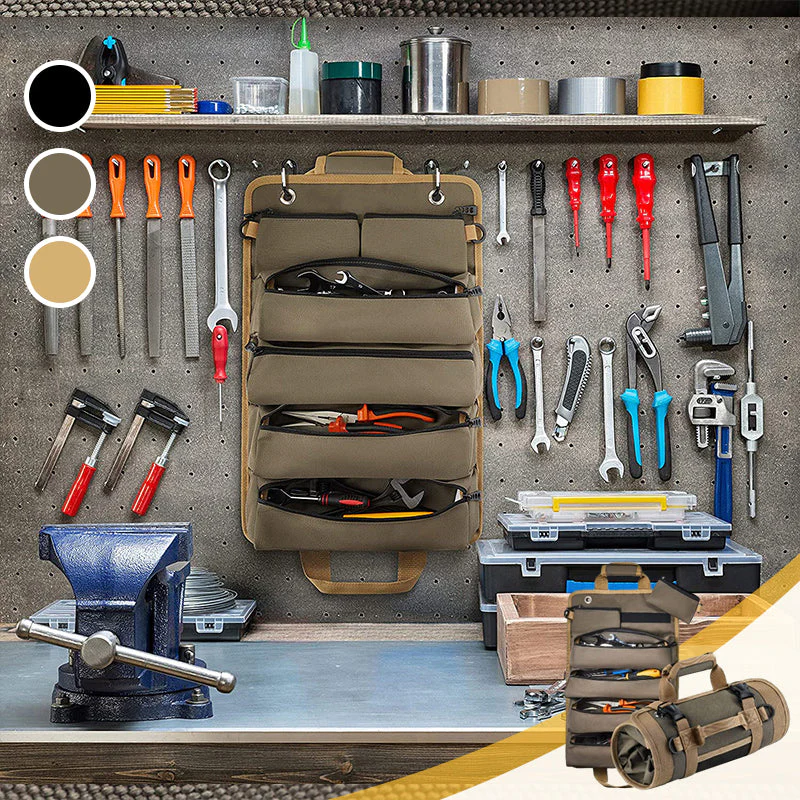 (🔥Last Day Promotion-SAVE 50% OFF)🔨Tool Roll Bag Organizers🔥BUY 2 GET FREE SHIPPING