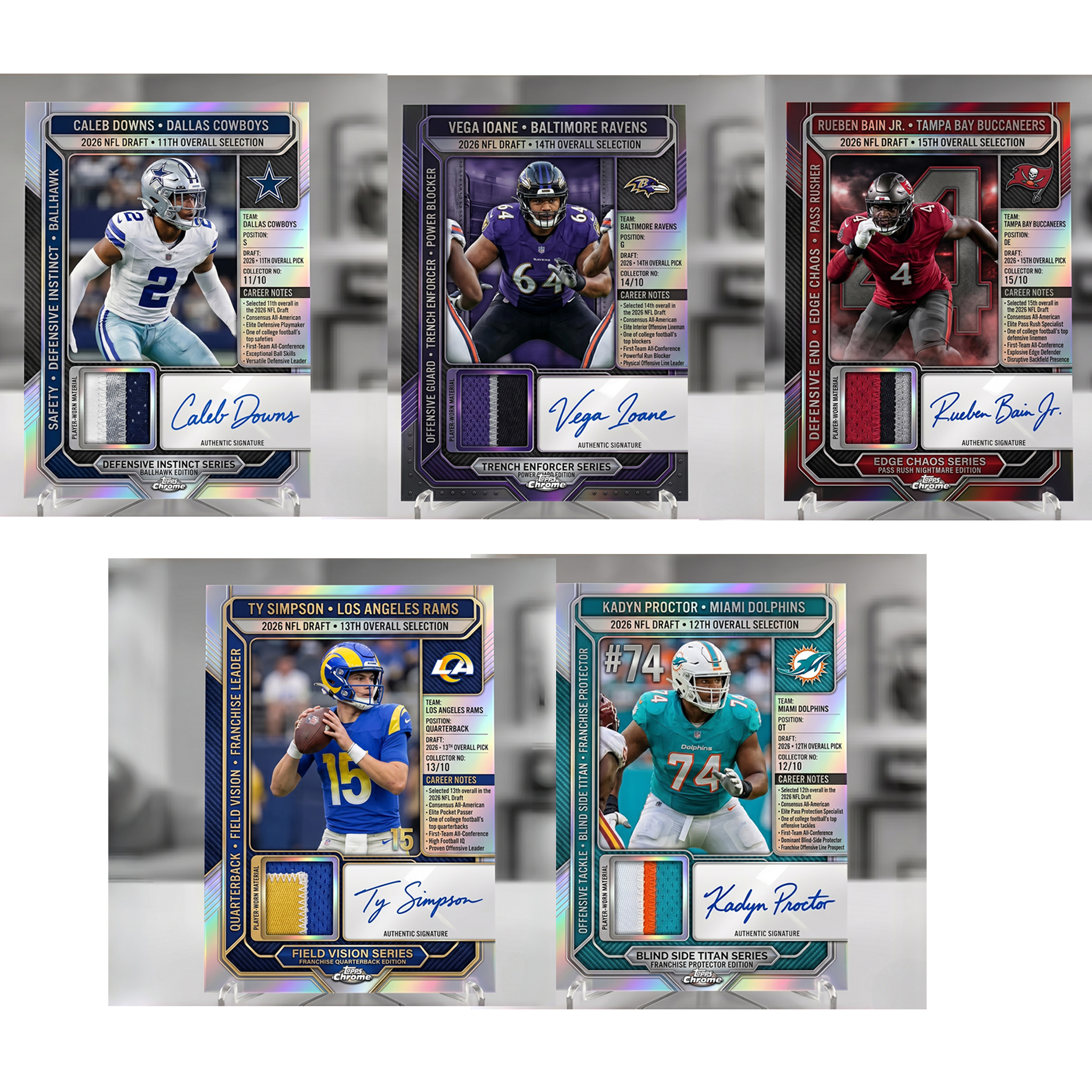 Topps 2026 NFL Draft Elite Top Prospect Hobby Box