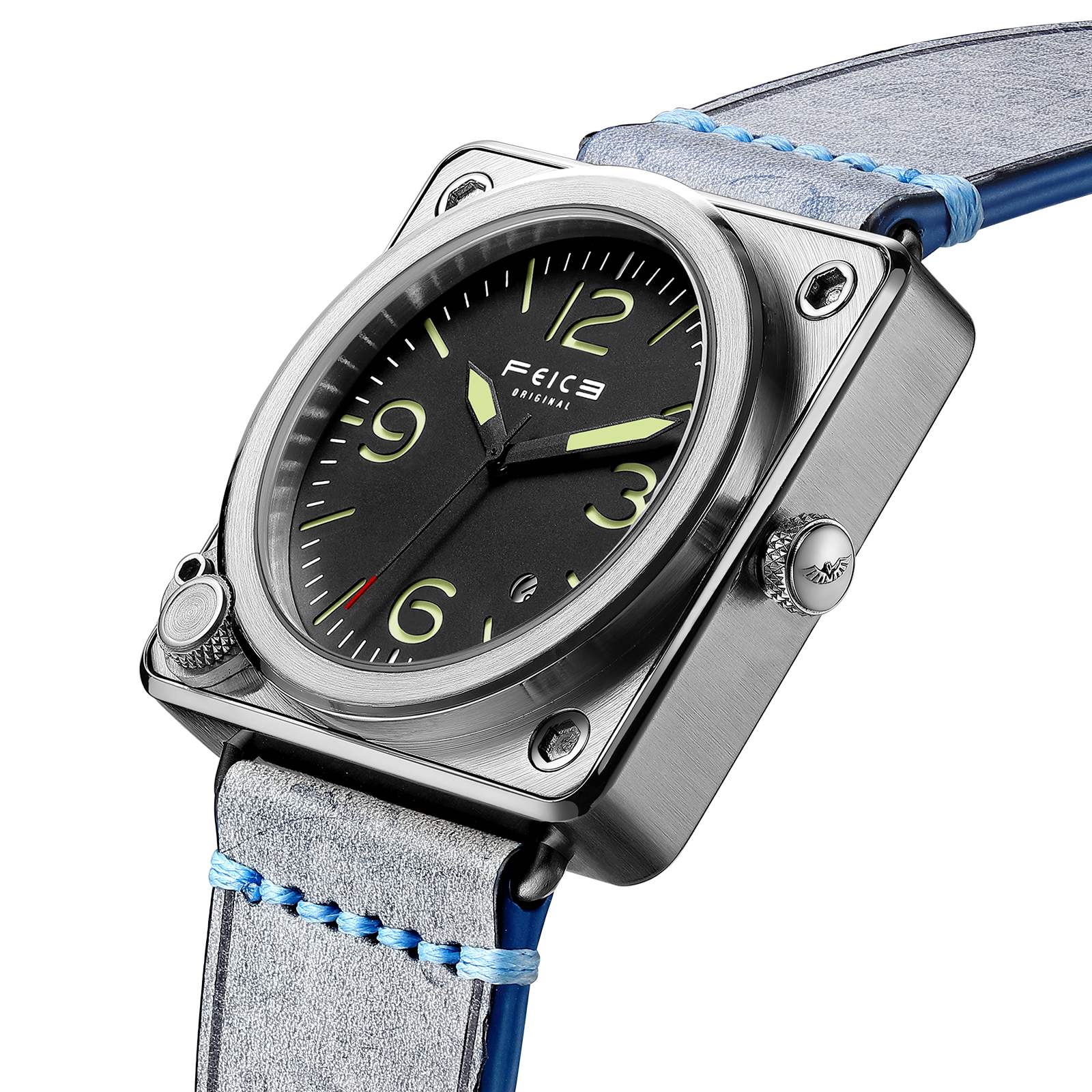 FM508 FEICE Square Automatic Watch