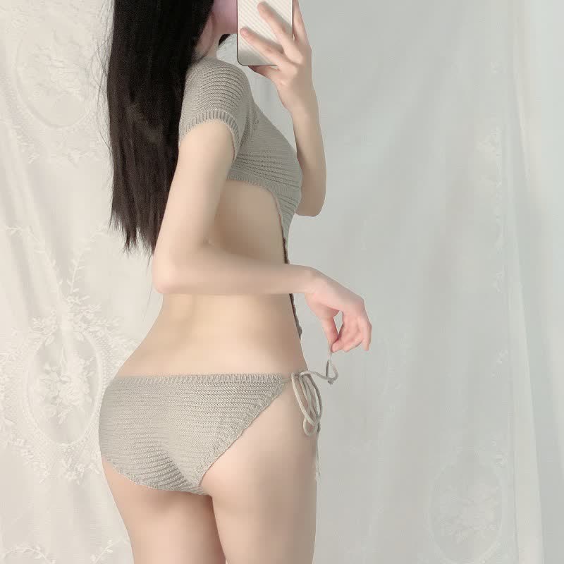 Sexy Backless Virgin-Killing Sweater