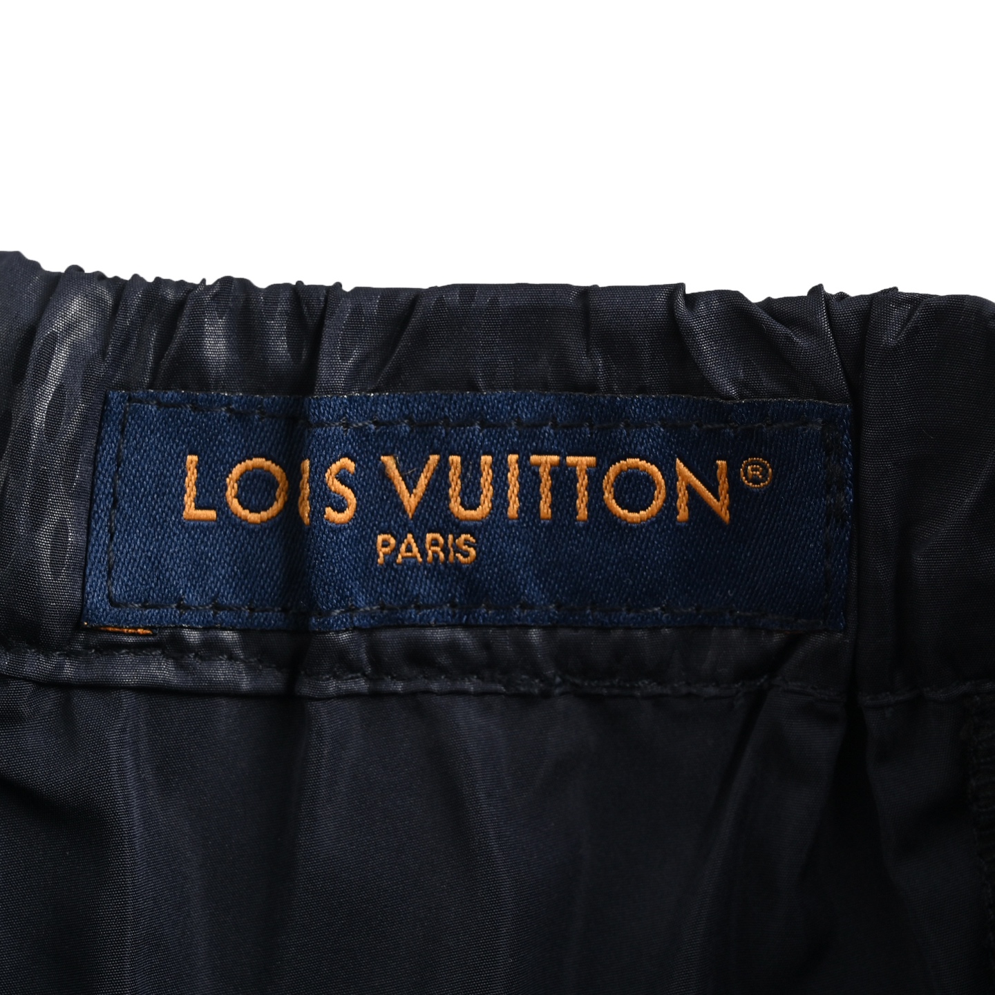 Louis Vuitton patchwork nylon jacquard suit sports trousers