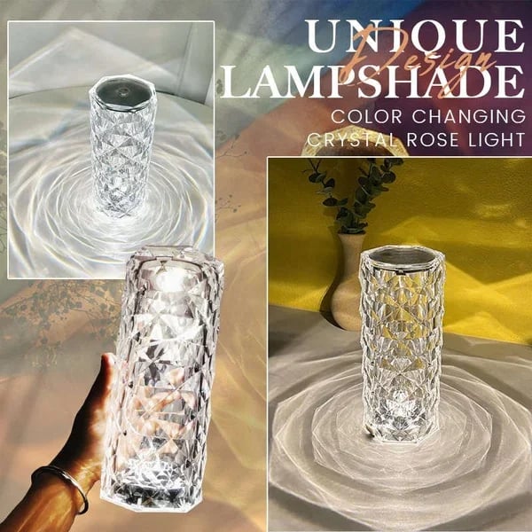 🎁 Summer Hot Sale- 49% OFF🎁Touching Control Rose Crystal Lamp - Buy 2 Free Shipping