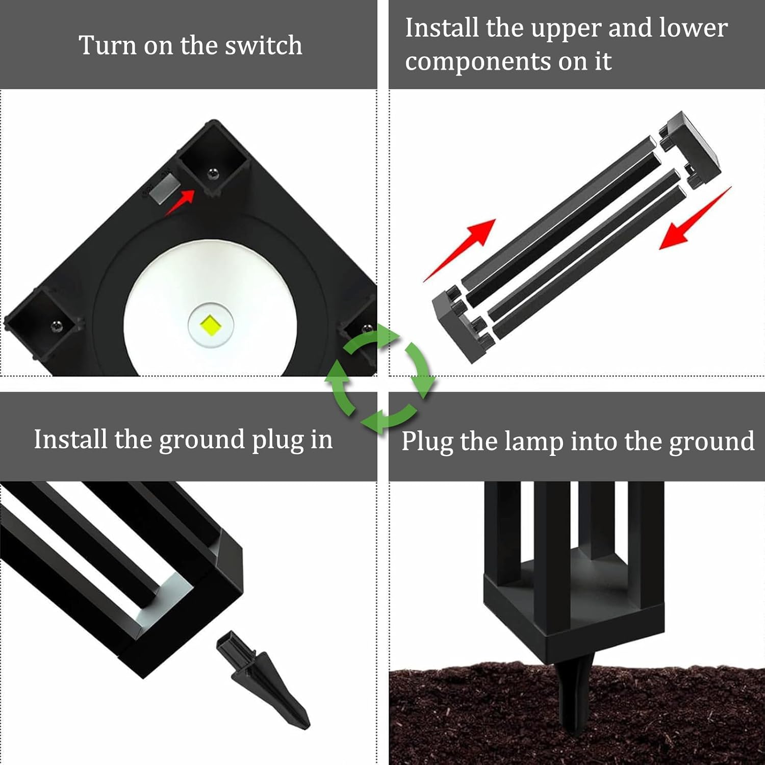 🔥ON SALE🔥Solar Lantern Floor Lamps