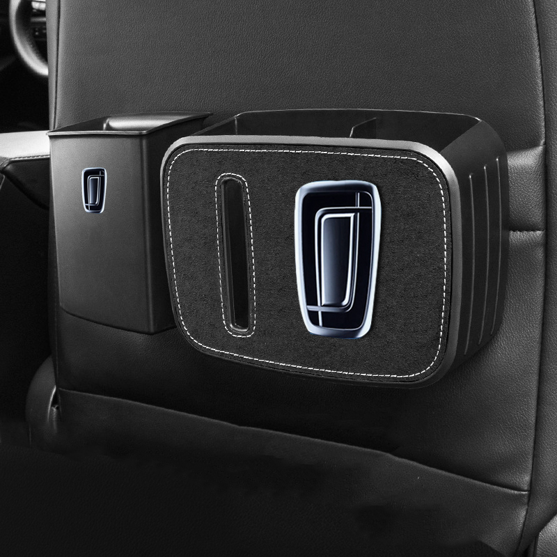 Car Multi-Compartment Garbage Storage Box