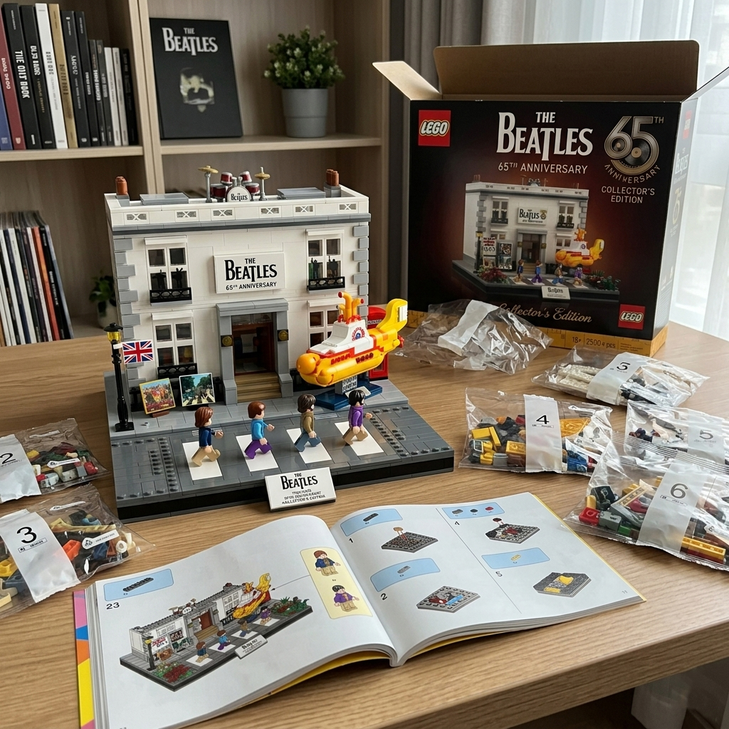 The Beatles 65th Anniversary Collector’s Edition Building Set