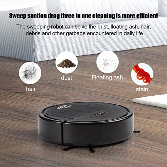 (🔥Father's Day Hot Sale-Save 50%OFF)-2023 New Upgrated 3-in-1 Mini Smart Robot Cleaner-BUY 2 GET 10% OFF & FREE SHIPPING